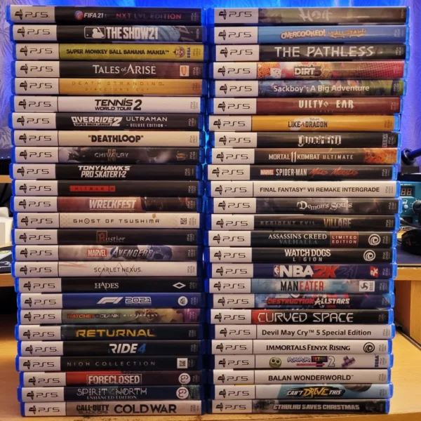 Premium Game CD Pallet for PS3, PS4, and PS5 - 200 Game CDs